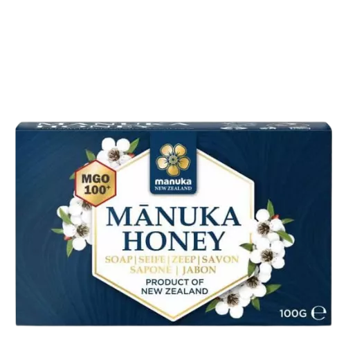 Jabón puro de miel de Manuka MGO 100